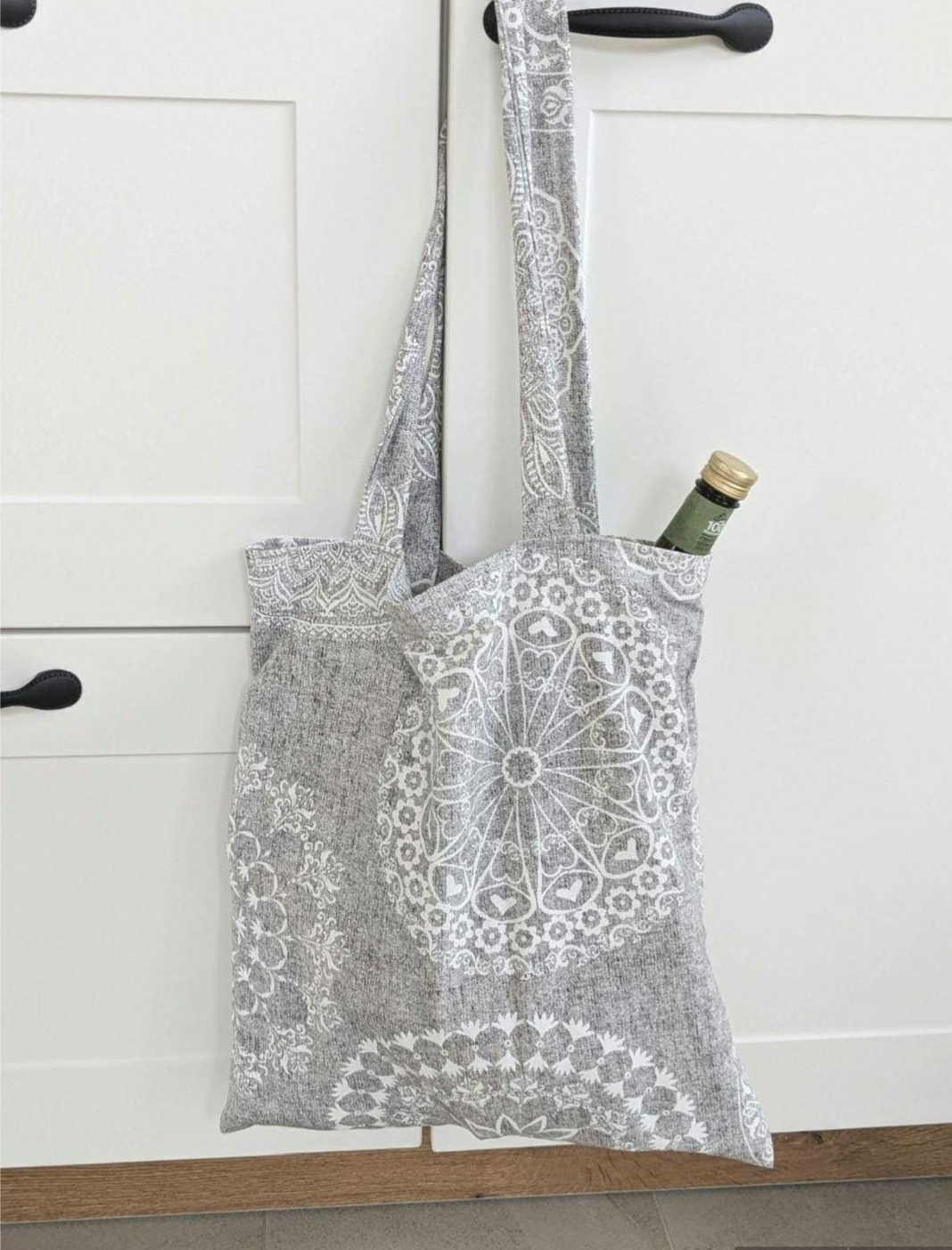 Tragetasche mit Mandala-Muster – Stilvoll & Nachhaltig