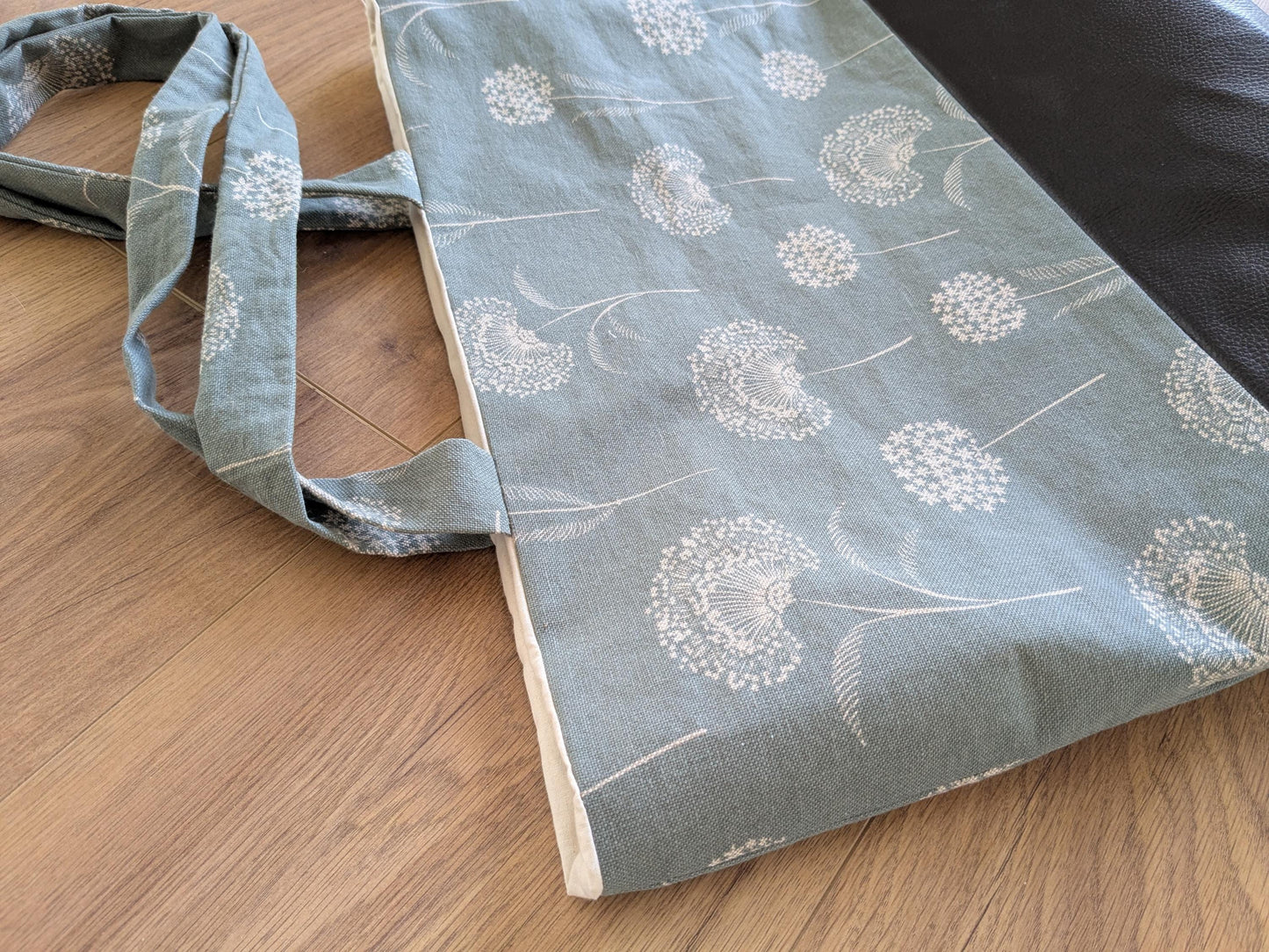 Großer Shopper mit Pusteblumenmotiv in verschiedenen Farben Größe L
